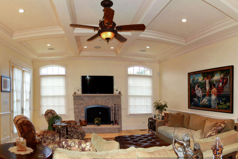 Fireplace, Family Room