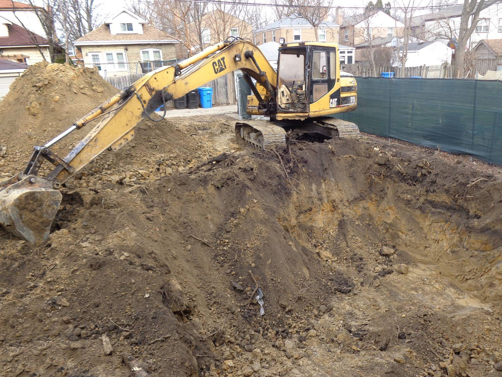 Home Addition in Chicago-We have started excavation