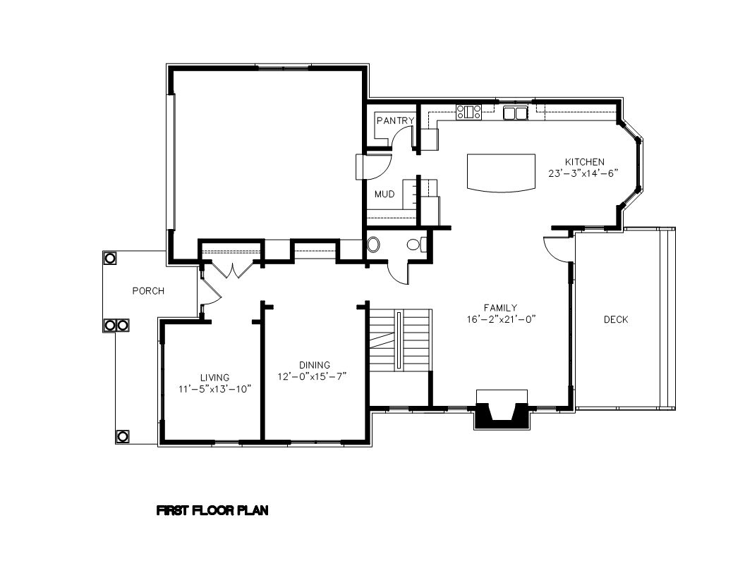 These are the floor plans for the spec home at 937 Echo