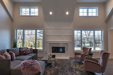Living Rooms - Custom Home Builders Construction Company