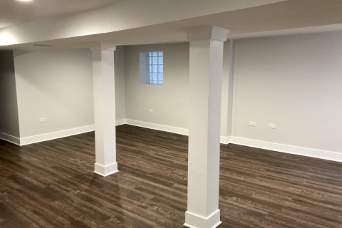 Basement Family Room View