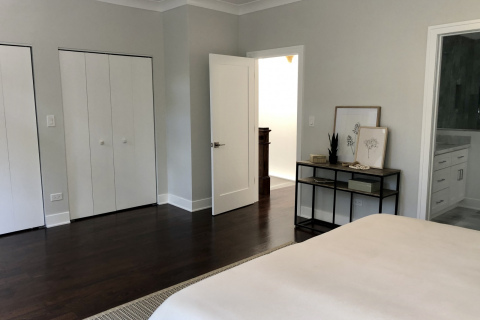 Master Bedroom Closet View