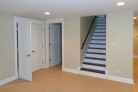 Basement Rec Room, Stairs