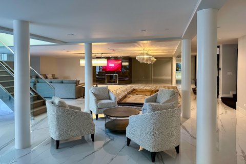 Basement Sitting Area