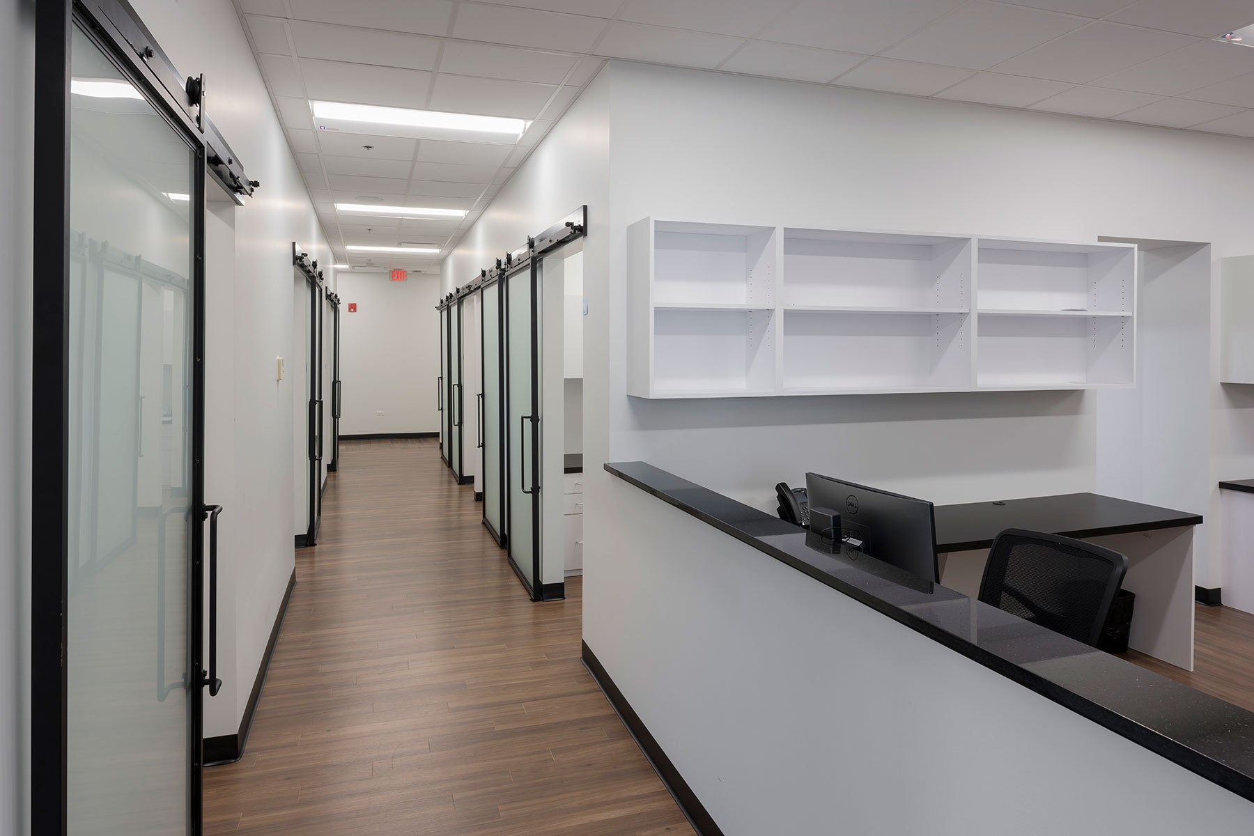 administrative offices - Advanced Skin & MOHS Surgery Clinics, Morton Grove Custom Home. America's Custom Home Builders: New Construction, Remodeling, Restoration Services. Residential and Commercial.
