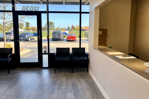 Reception Desk Front