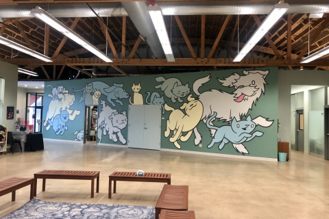 Community Area Mural