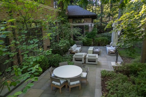 backyard patio north view