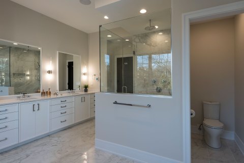 Master Bathroom wide view