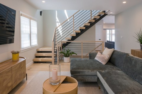 Living Room Stair View