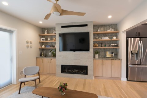 Family Room Fireplace