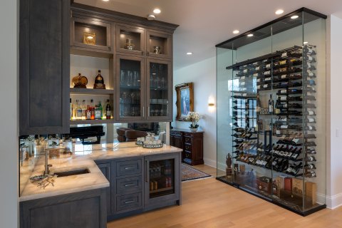 Bar With Wine Cellar
