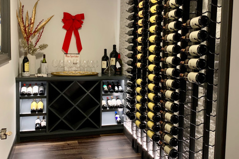 Wine Cellar Remodel in Winnetka