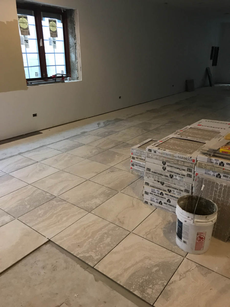 New Construction In Morton Grove, Tile Work Contractor