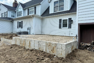 Preping the slab for underground plumbing at our Middlefork Project - Home Builders News 7181