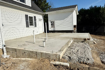 Slabs are ready for framing next week at our Northfield project - Home Builders News 7224