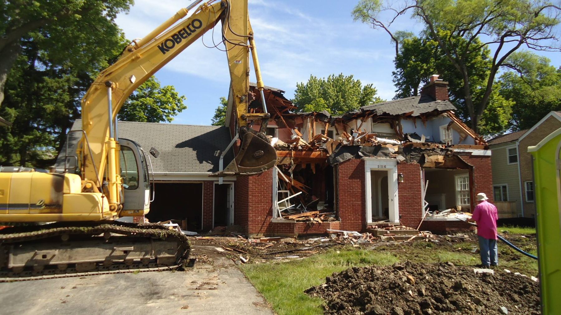 New Construction Project in Glenview - Demolition