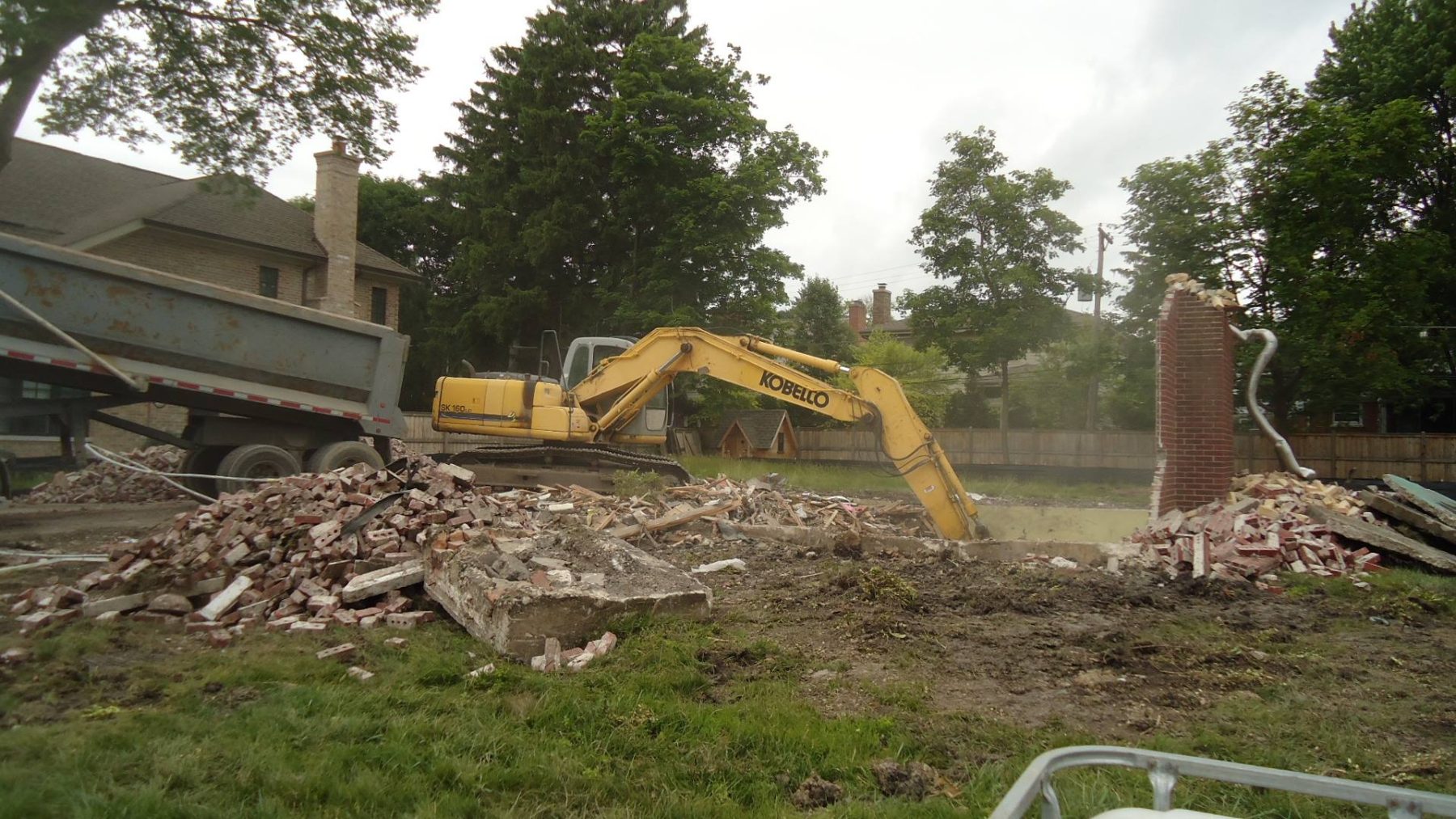 New Construction Project in Glenview - Demolition Work