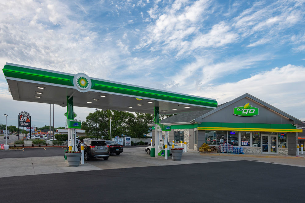 BP Gas Station in Waukegan Commercial Construction Project